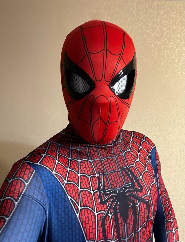 маска Spider-man (Человек-паук)