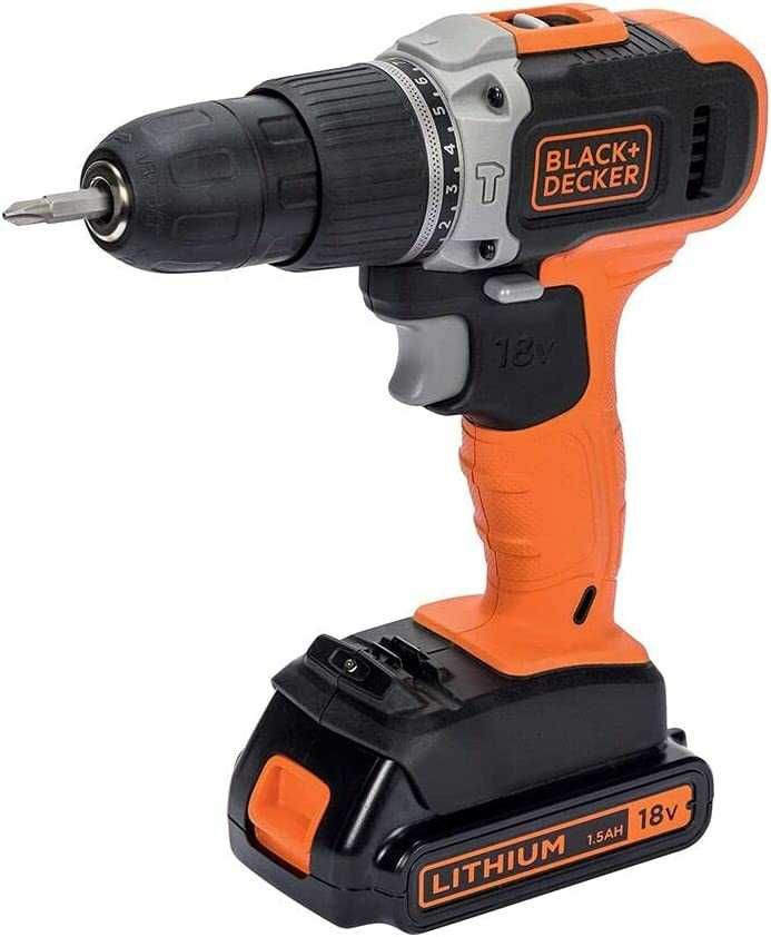 НОВО Ударен Винтоверт Black and Decker 18V Li-Ion