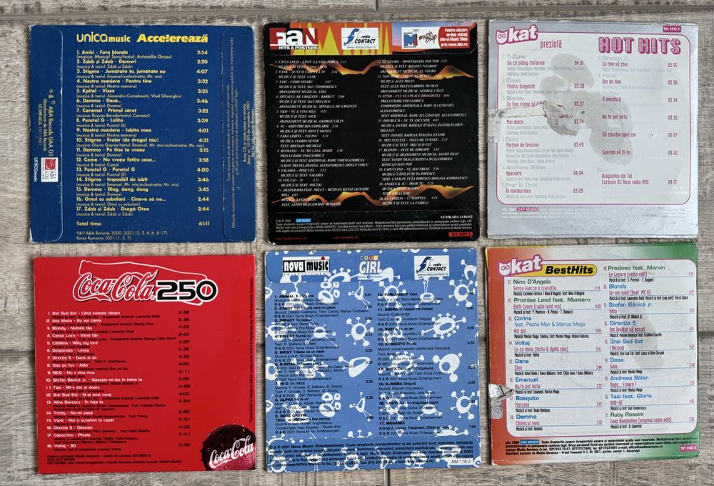 Pachet 4 - 20 cd-uri cu muzica romaneasca