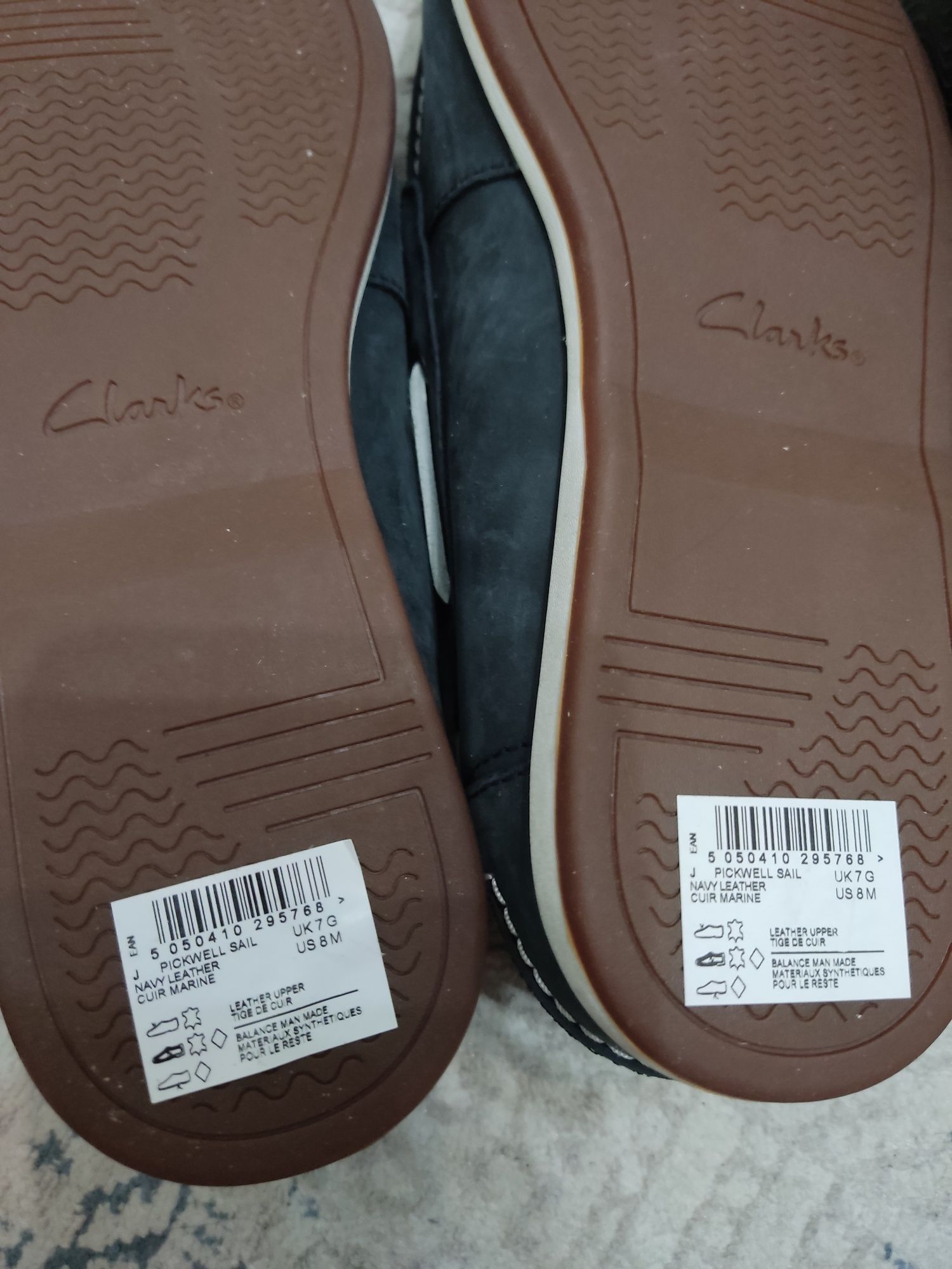 Мокасины Clarks, мужская обувь 41 размер,на узкую ногу.