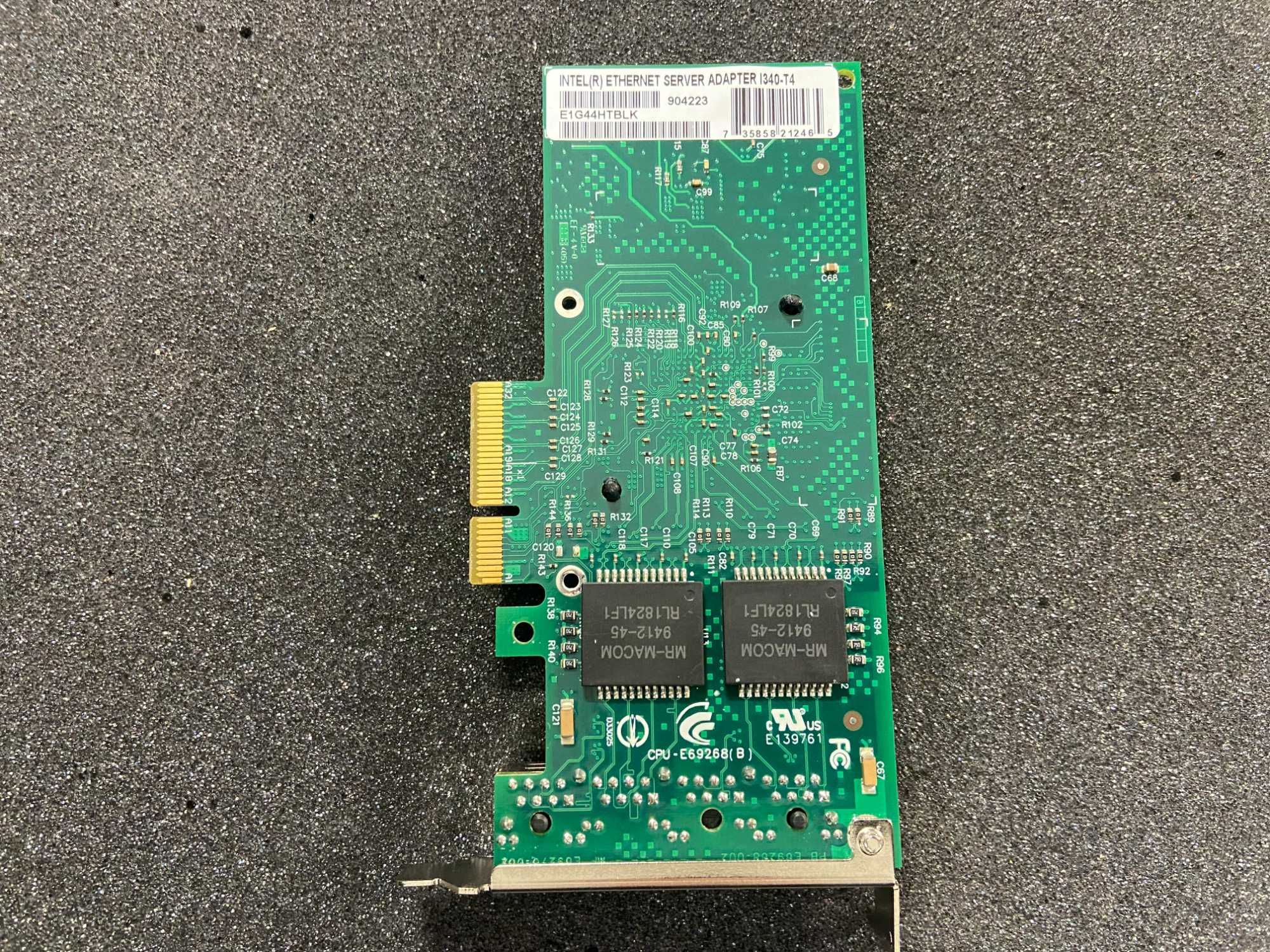 Intel i340-T4 1GbE RJ-45 LP PCI мрежови адаптер