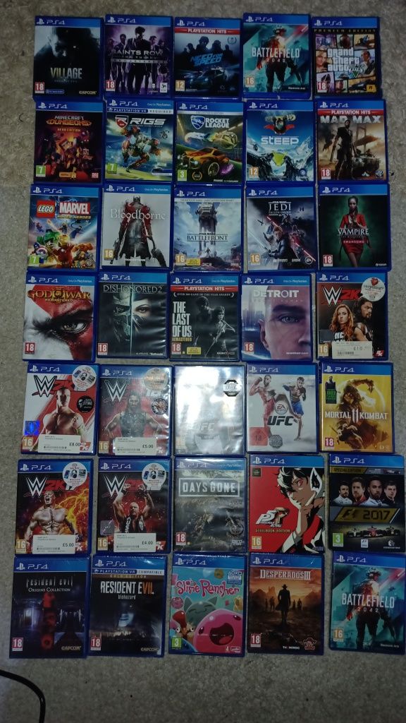 PS4 игри Пс4 игри, fifa, minecraft,  need for speed, lego marvel..