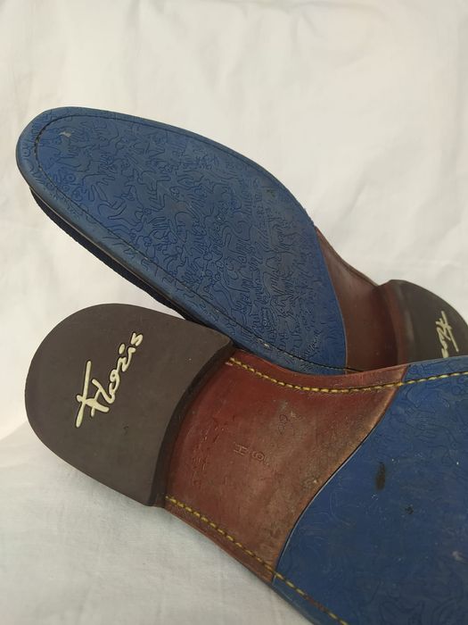 Pantofi din piele marca Floris Van Bommel