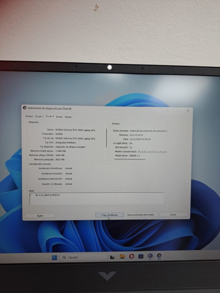 Hp victus 15 i5-12500h