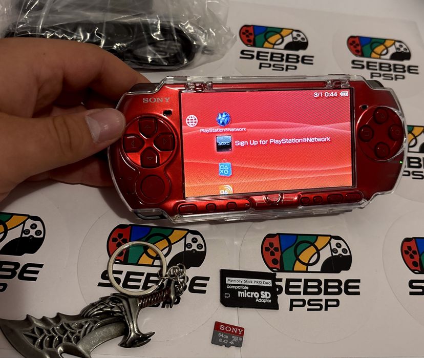 Sony PSP 3006 modat - Radiant Red impecabil