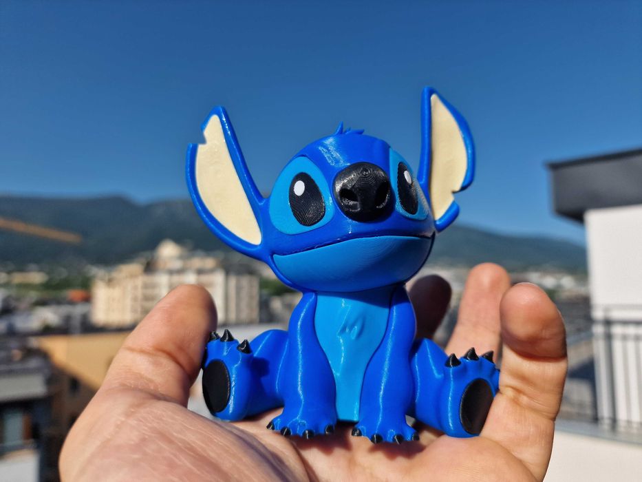 Фигурка Stitch, 3D принтирана