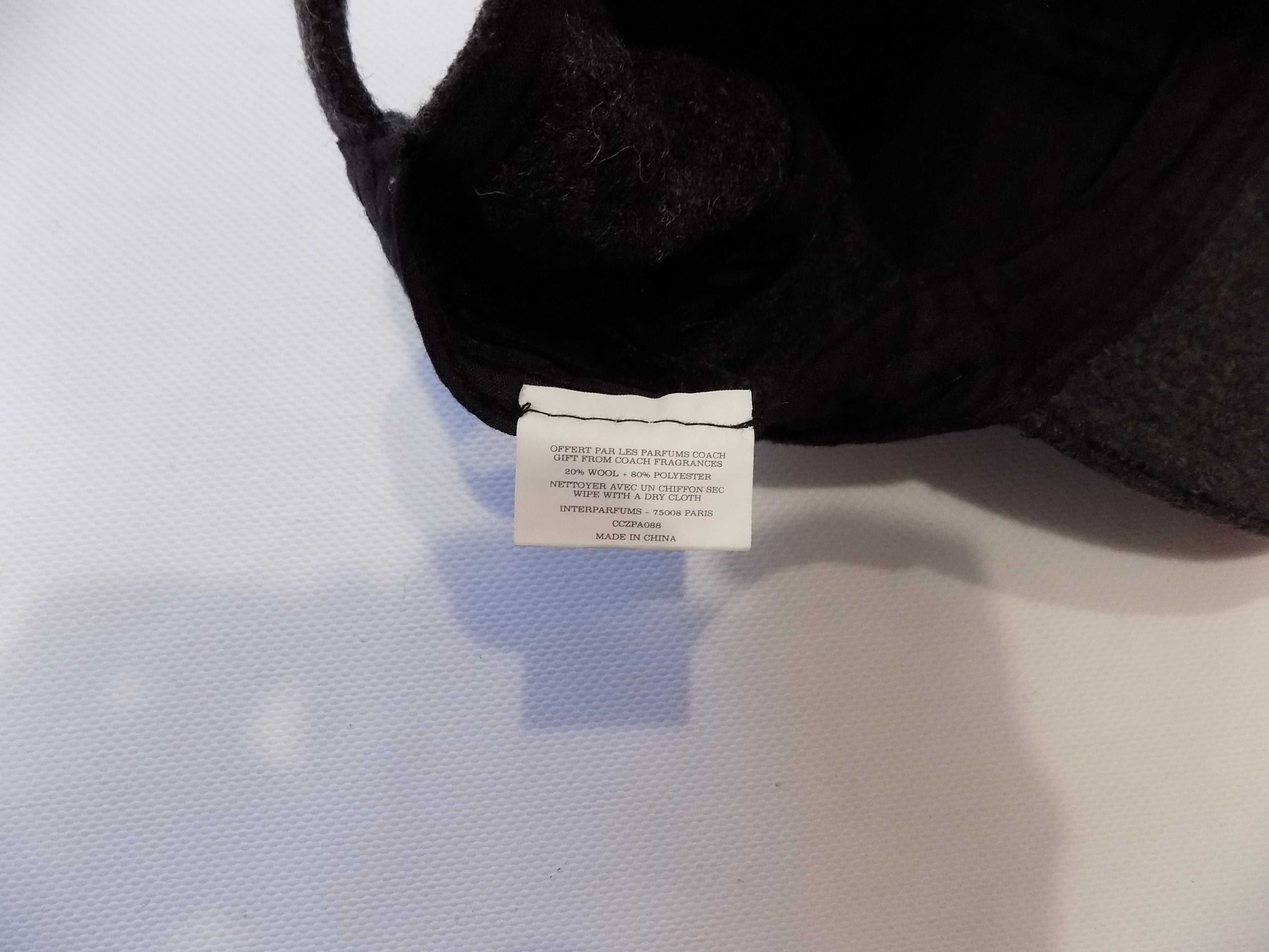 шапка coach wool козирка оригинална мъжка дамска спортна вълнена