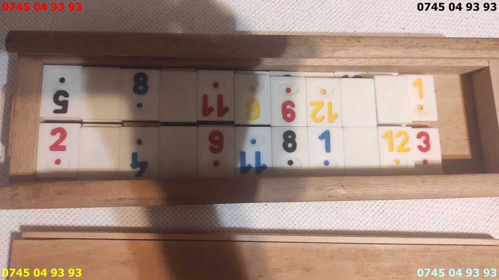 joc remi remmi remy remmy vintage vechi DE MEDIAS din piatra impecabil