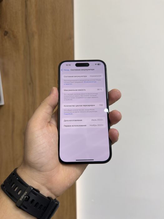 iphone 15 uzi black 86%