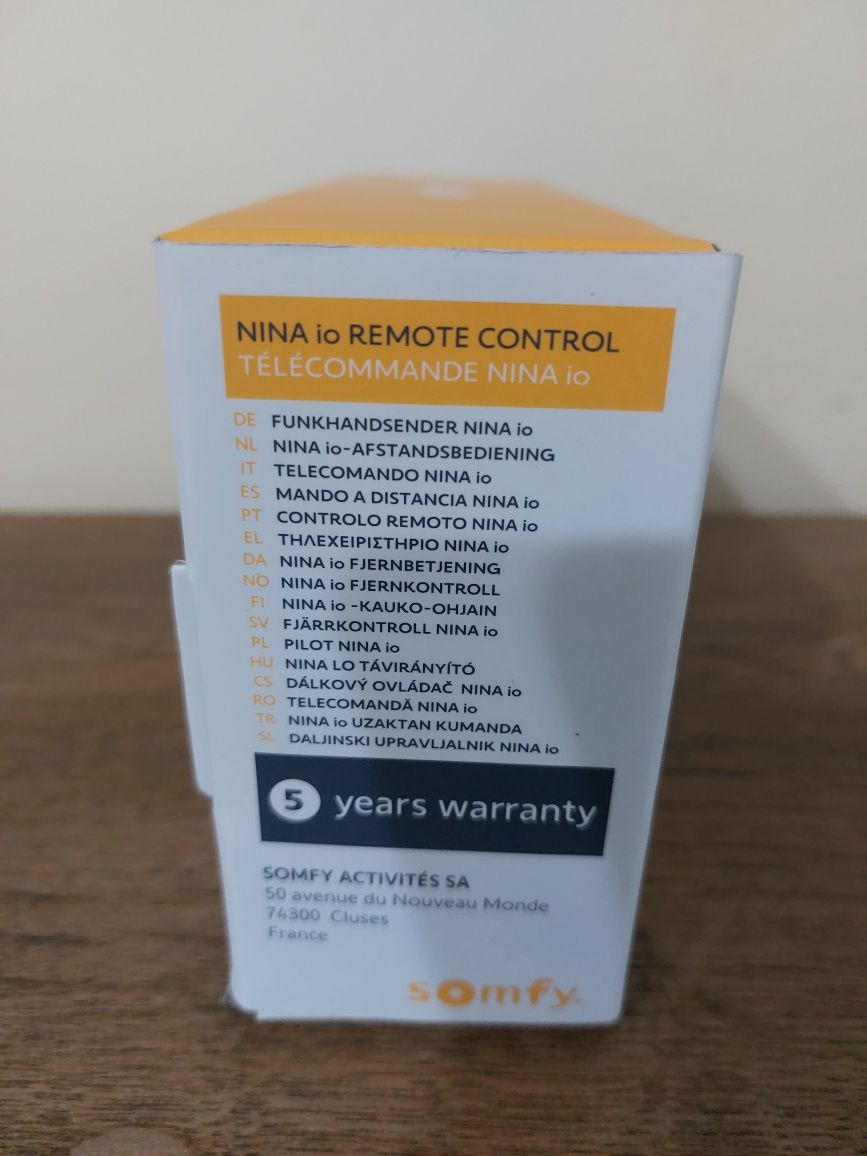 Telecomanda Somfy Nina io nouă