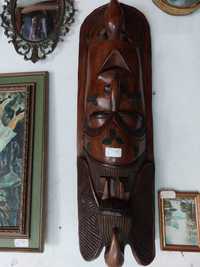 Mască lemn tribală