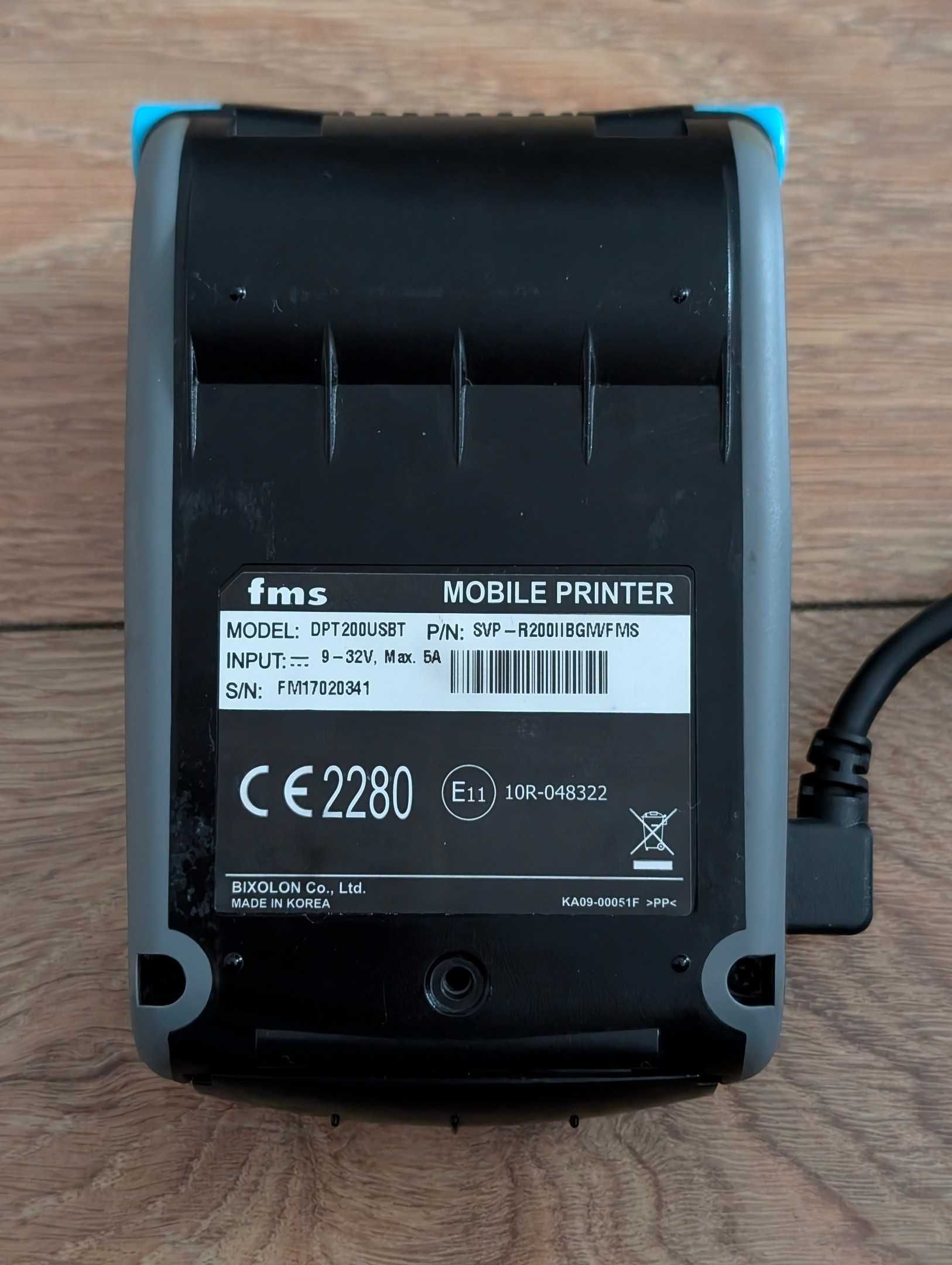 FMS DPT200, imprimanta termica Bluetooth
