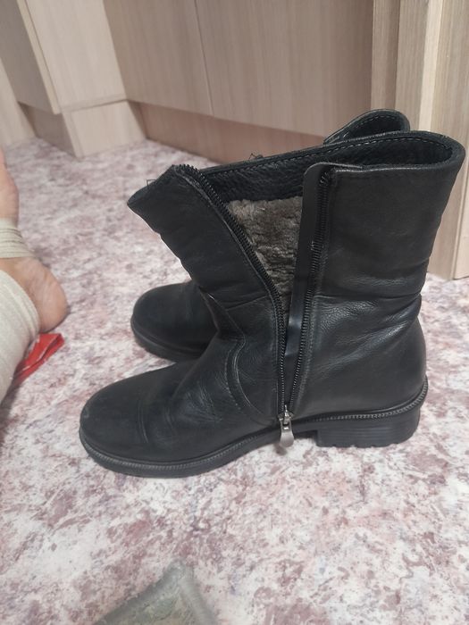 Сапоги цыгейка кожа натуральная