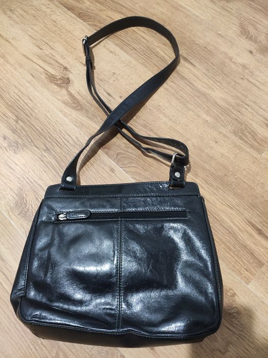 Geanta vintage din piele naturala Picard