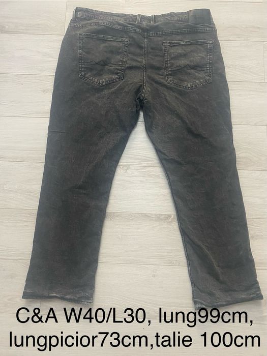 Blugi Thermo marime mare W40/L30