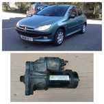 Electromotor peugeot 206 1.4i benzina kfx kfw D6RA572