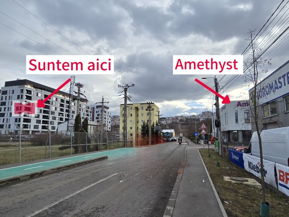 Apartament Regim hotelier Amethyst Columna Vivo mall