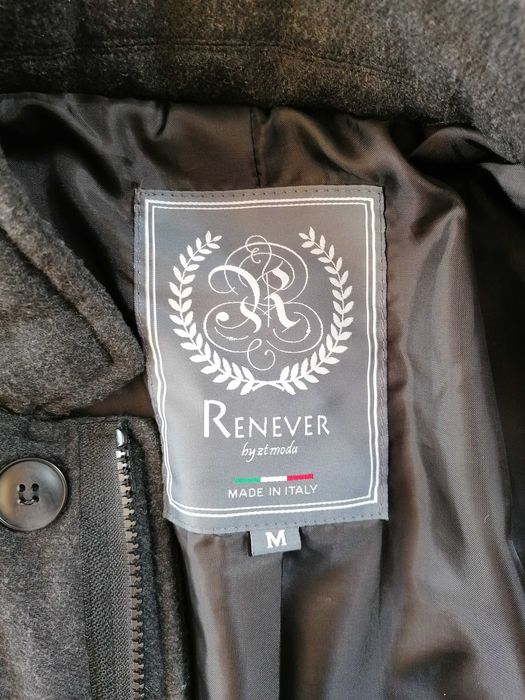 geaca jacheta gri inchis toamna-iarna barbati marime M