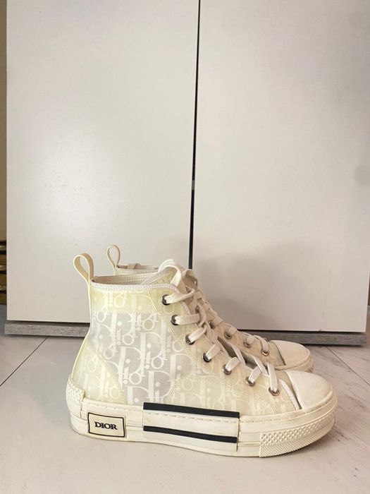 Adidasi Dior B23 albi