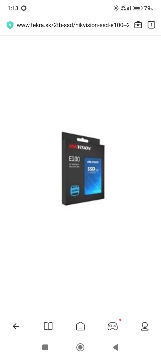HIKVISION SSD E100, 2.5" SATA 6Gb/s, R560/W520, 2048GB, 2TB