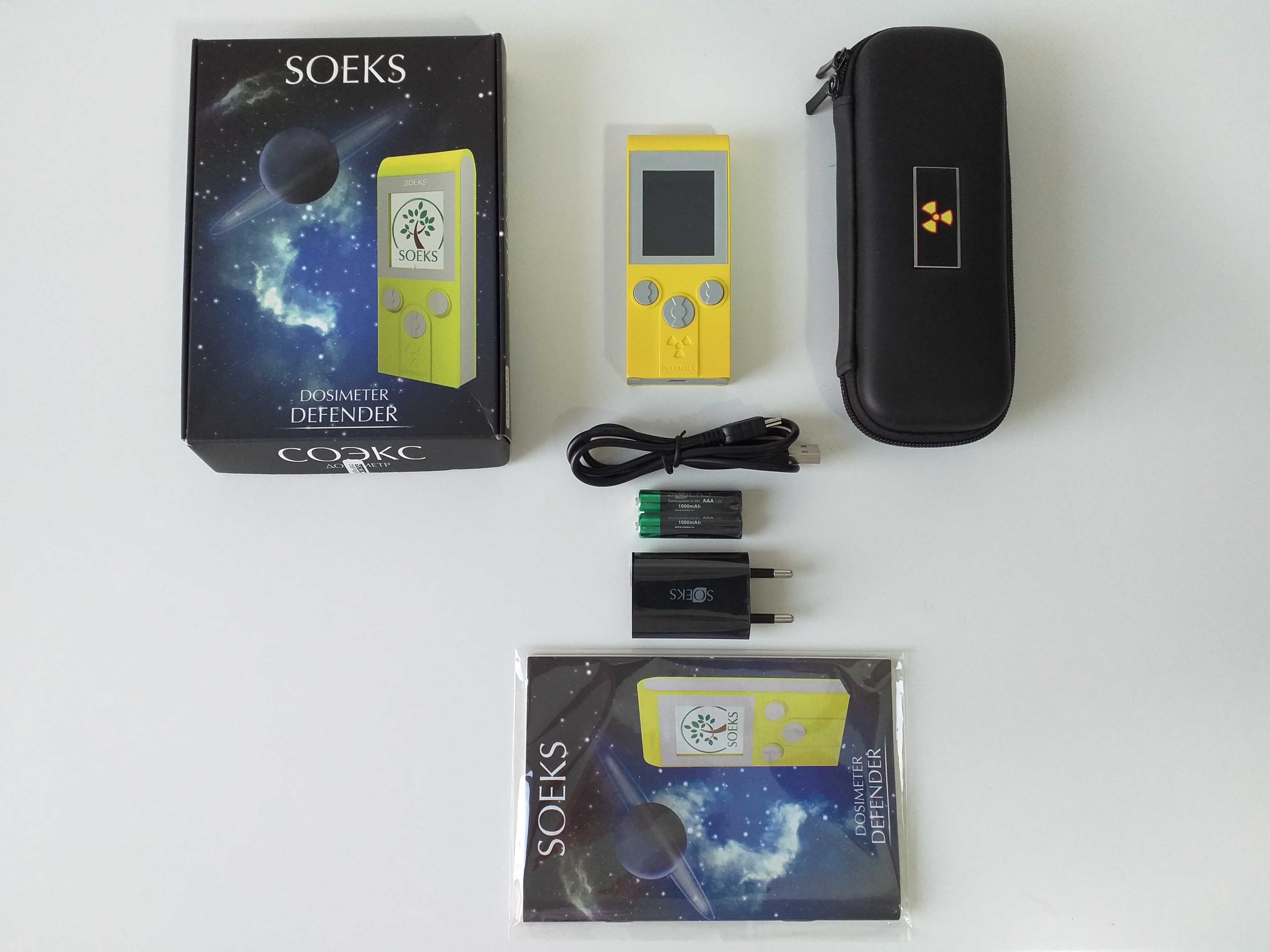 Dozimetru Detector de radiatii Beta, Gamma and X-rays SOEKS Defender