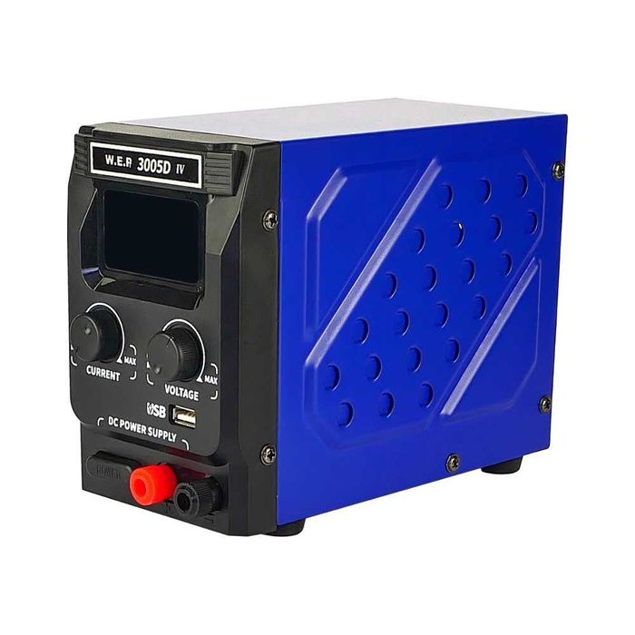 Захранващ блок WEP 3005D-IV, 30V, 5A, импулсно, с цифров дисплей