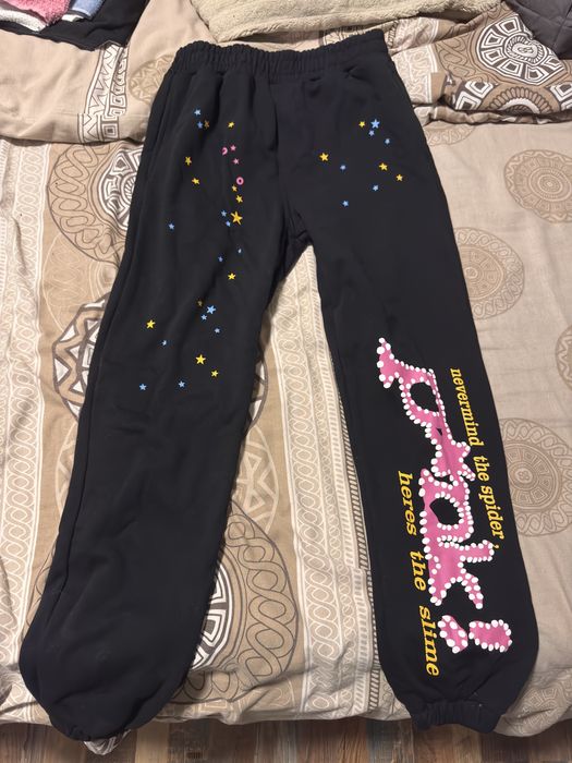 Sp5der pink долнище