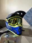 Casca enduro THOR marimea M + ochelari 100%