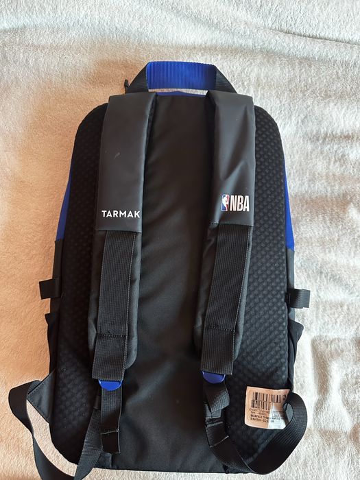 Раница за баскетбол, NBA Golden State, синя, 25L, Decatlon