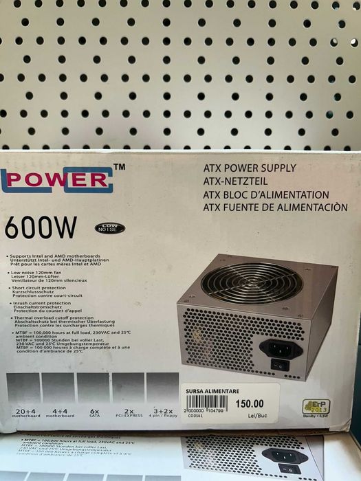 Sursa alimentare 600W