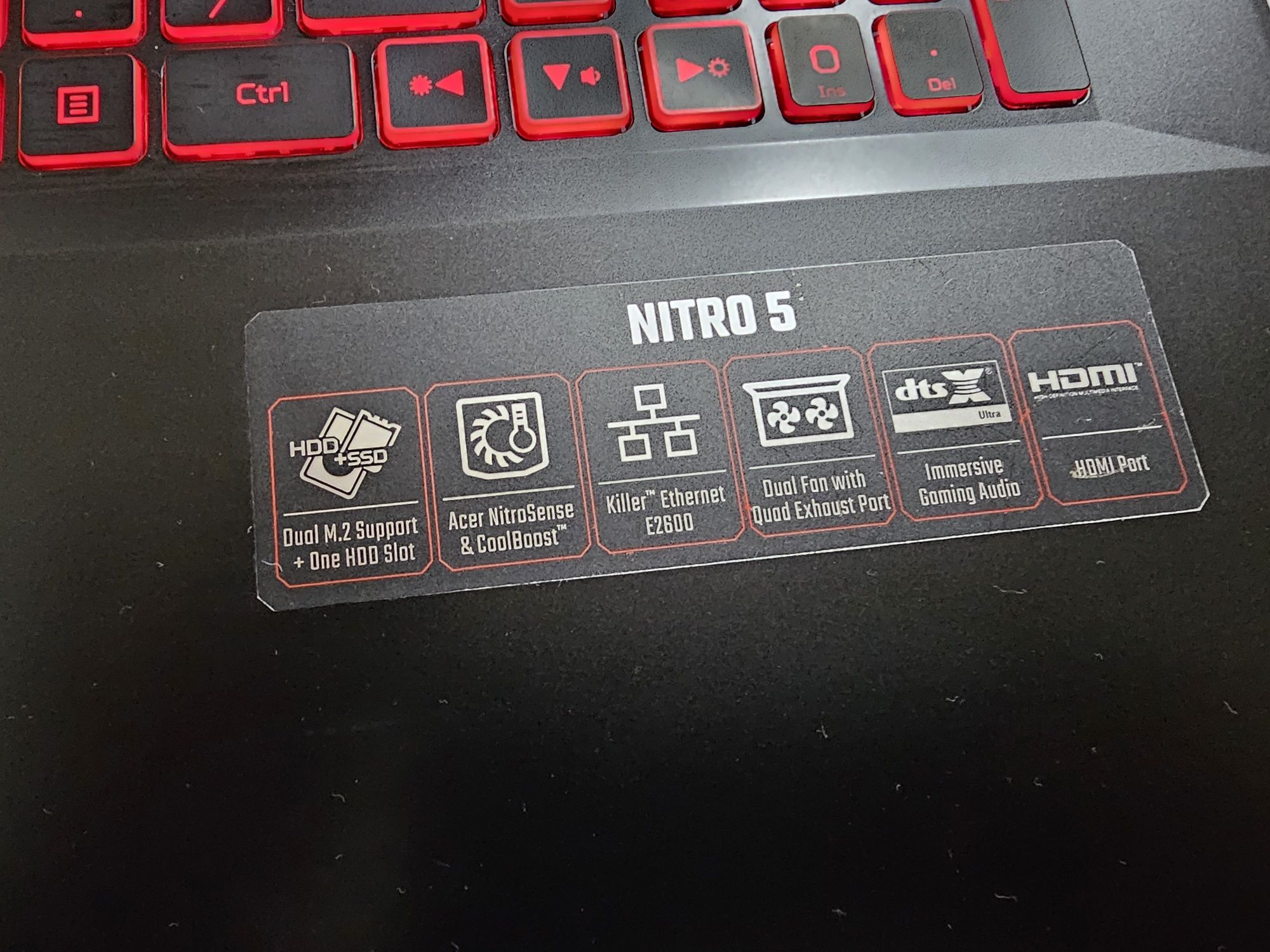 Vând laptop gaming Acer nitro 5 17 inch