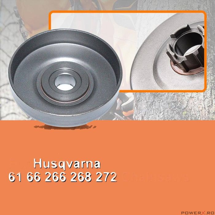 Oala ambreiaj, carcasa drujba compatibil Husqvarna 268, 272, 266, 61,