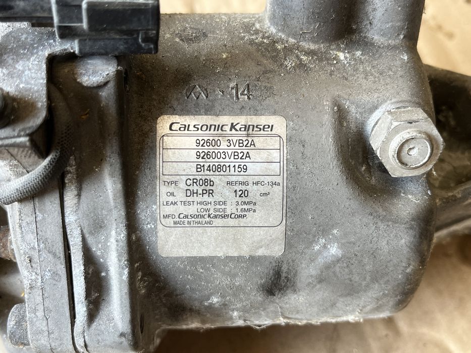 Compresor clima / AC Nissan Note