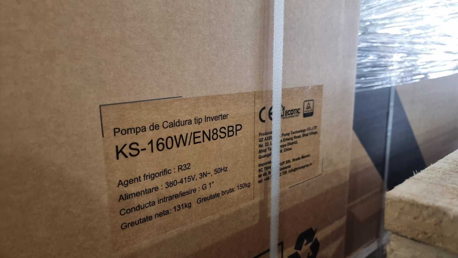 Термопомпа Axen KS-140W/ENS8BP 14 KW директен вносител