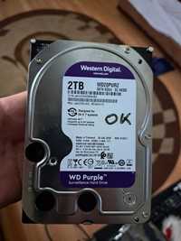 Hard Disk Supraveghere WD Purple 2TB, 64MB cache, SATA III