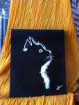 Tablou pisica pictat manual