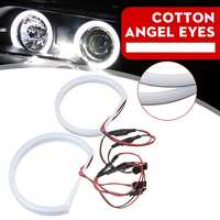 Angel Eyes COTTON compatibil BMW E46 cu lupa, E36/E38/E39 ERK