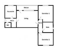 Apartament 3 camere conf. 1 semidecomandat, renovat, Resita