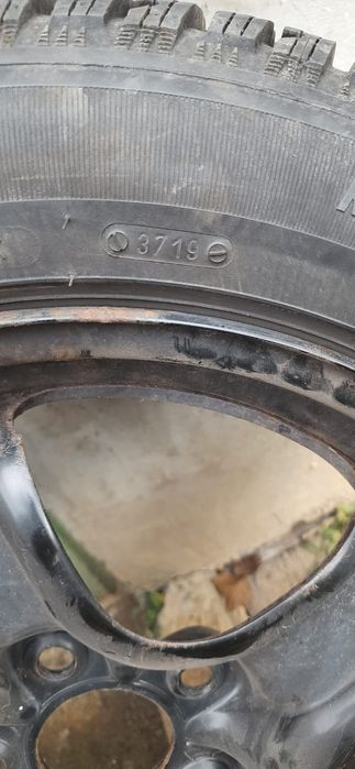 Roți iarnă Renault cu senzori.