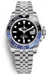 Rolex GMT Master II 40mm Steel 126710 Batman