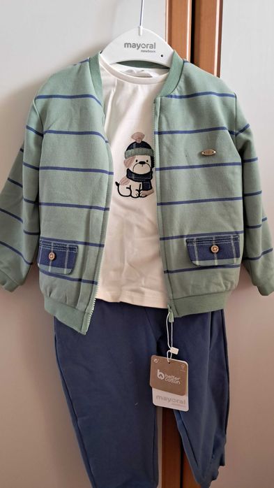Комплект 3 части Mayoral, нов, 86 размер