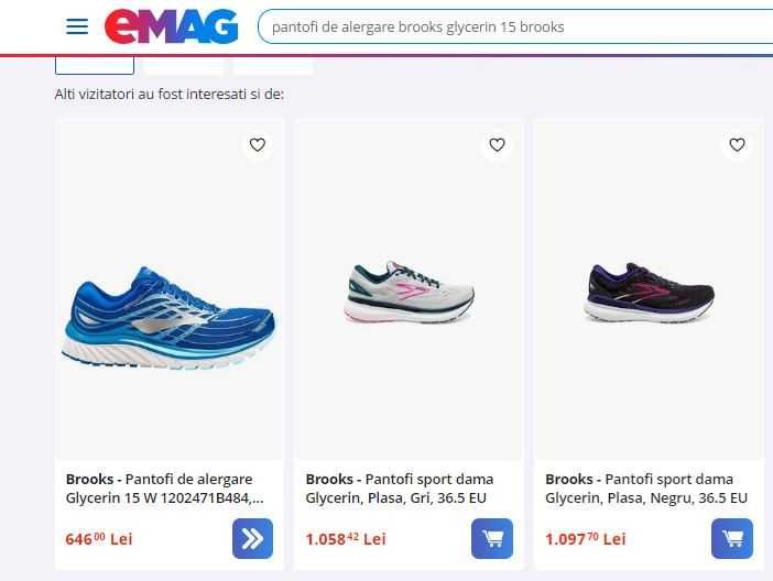 Pantofi de alergare damă Brooks Glycerin 15, mărimea 39