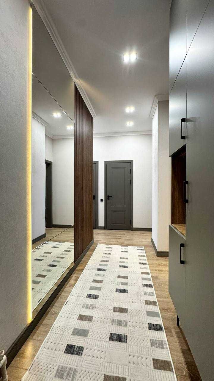 ;Яккасарай‼️EcoHouse 3к квартира 65м2 кирпич Мукуми Текстильный мост