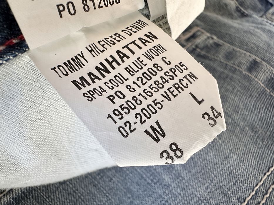 Blugi TOMMY HILFIGER Manhattan Barbati | Marime 38 x 34 (Talie 100cm)