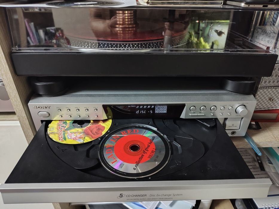 Vand 5 cd exchanger player Sony CDP-CE375