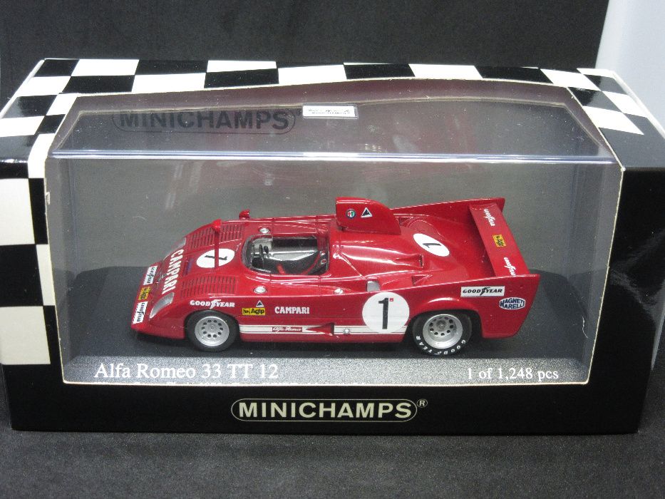 Macheta Alfa Romeo 33 TT 12 1975 Minichamps 1:43