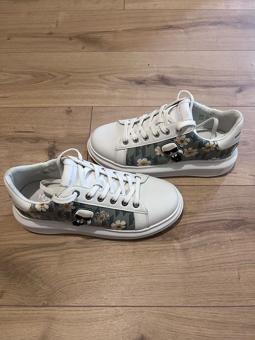 KARL LAGERFELD Sneakers KL62512 Verde Editie limitata