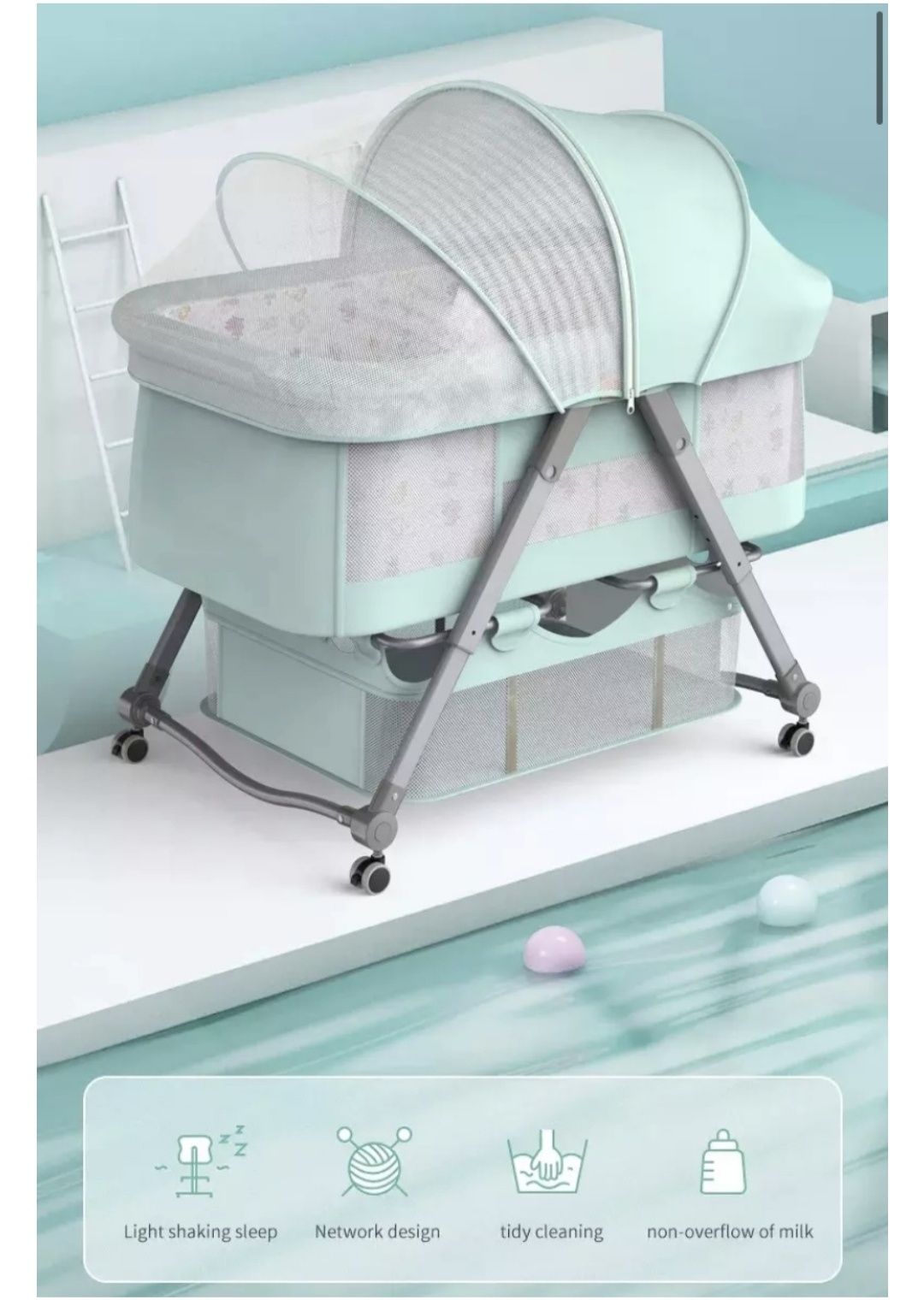 Продам кроватку для новорожденых