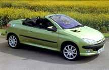 Faruri/radiatoare/peugeot 206 cc 1.6 benzină nfu