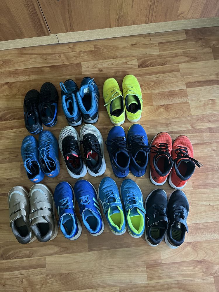 Under Armour,Adidas,Nike детски обувки номер 31 32 33